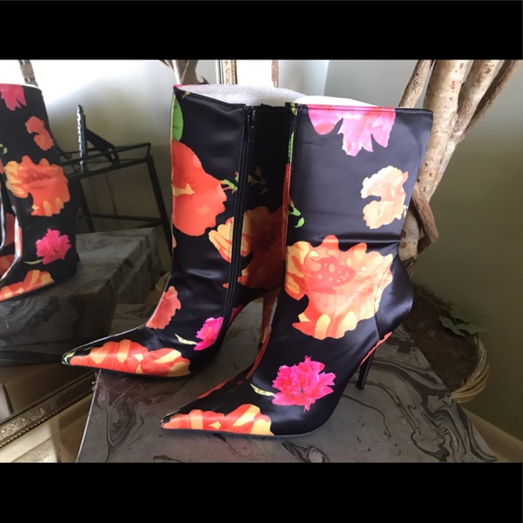 Jeffrey Campbell Floral Boot - Picture 3 of 6